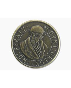 Shire Post Mint Nosferatu Count Orlok Coin Brass - SPM-NOS-BR 1