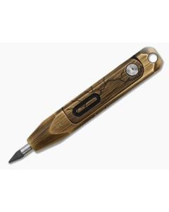 OKNIFE Otacle D1 Cracked Brass Multi-Bit Driver - OK-OTACLE-D1-CB 1