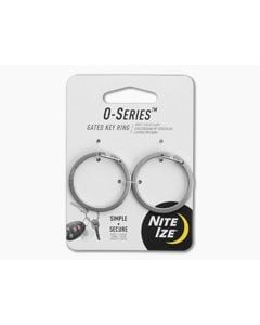 Nite Ize O-Series Stainless Steel Gated Key Ring (2 Pack) OS-11-2R6 - NI-OS-11-2R6 1