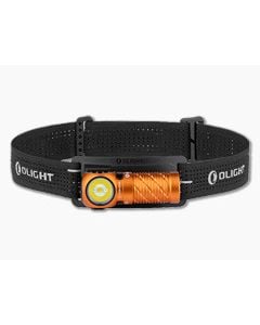 Olight Perun 3 Mini Orange (Cool White) 16340 Headlamp Right-Angle Flashlight - OL-PERUN-3-MINI-ORG 1