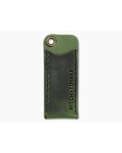 Hitch & Timber Pioneer Carrier Evergreen Leather EDC Slip - HT-PIONEER-CARRIER-EG 1