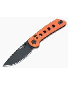 Reate PL-XT Pivot Lock Orange G10 Black PVD Nitro-V - RK-PL-XT-ORG-PVD 1