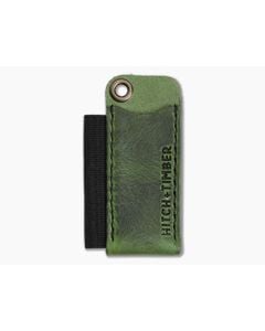 Hitch & Timber Pocket Runt Pioneer Evergreen Leather Slip & Pen Holder - HT-PKT-RUNT-PIONEER-EG 1