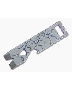 Qerim 37 V2 Worker Titanium Pry Tool San Andreas Violet Anodized 013 - QRM-013 1