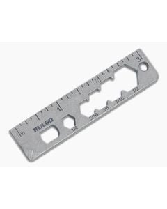 Qerim 37 Rulgo 3 Inch SAE Wallet Sized Titanium Ruler 024 - QRM-024 1