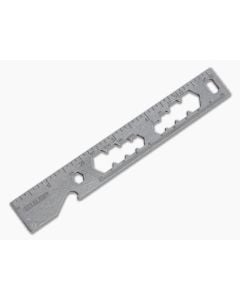 Qerim 37 Rulgo 6 Inch SAE/Metric Titanium Pocket Ruler 026 - QRM-026 1