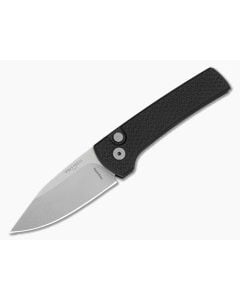 Protech Scapegoat Compact Black Carbide Textured Aluminum MagnaMax Stonewash Automatic Knife (3.15" Blade) RCS1105 - PT-RCS1105 1