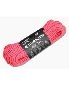 Atwood Rope 550 Paracord Pink 100 Feet - AWR-RG1016H 1