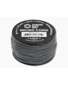Atwood Rope Micro Cord Graphite Gray 125 Feet - AWR-RG1289 1