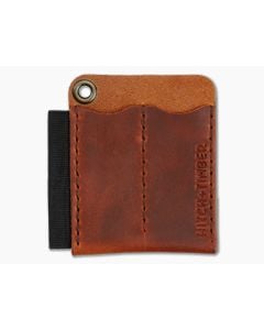 Hitch & Timber Runt 2.0 English Tan Leather EDC Slip & Pen Holder - HT-RUNT-2-ET 1