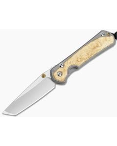 Chris Reeve Small Sebenza 31 Magnacut Tanto Box Elder - CRK-S31-1132-010 1