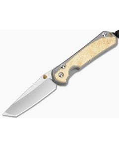 Chris Reeve Small Sebenza 31 Magnacut Tanto Box Elder - CRK-S31-1132-011 1