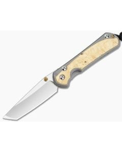 Chris Reeve Small Sebenza 31 Magnacut Tanto Box Elder - CRK-S31-1132-012 1