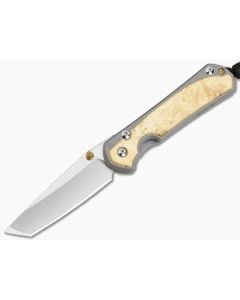 Chris Reeve Small Sebenza 31 Magnacut Tanto Box Elder - CRK-S31-1132-016 1