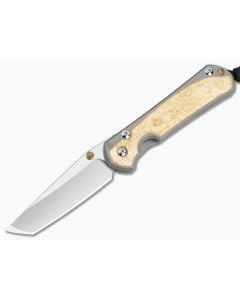 Chris Reeve Small Sebenza 31 Magnacut Tanto Box Elder - CRK-S31-1132-017 1