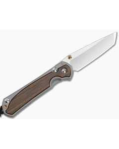 Chris Reeve Small Sebenza 31 Left Hand Tanto Macassar Ebony - CRK-S31-1135-001 1