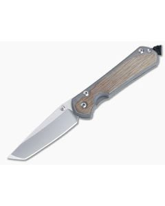 Chris Reeve Small Sebenza 31 Frame Lock Folder Natural Micarta Inlay MagnaCut Tanto S31-1230 - CRK-S31-1230 1