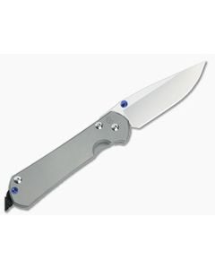Chris Reeve Small Sebenza 31 Left Hand Glass Blasted MIM Clip - CRK-S31-1645-139 1