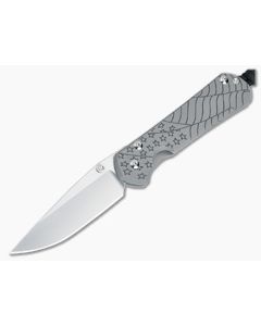 Chris Reeve Small Sebenza 31 Forever Flag Glass Blasted - CRK-S31-1690 1