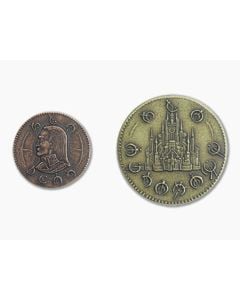 Shire Post Mint Mistborn Set #1 - Two Coins of The Final Empire Copper and Brass - SPM-SA-MB-SET01 1