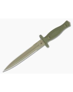 Spartan George V-14 Dagger FDE Magnacut OD Green G10 - SB-SB27DEGRKYTN 1