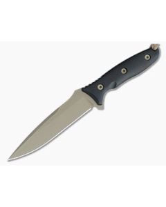 Spartan Blades Moros FDE S45VN Black Canvas Micarta Kydex Sheath Fixed Blade 53DEBKKYTN - SB-53DEBKKYTN 1