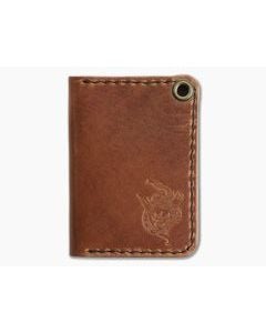 Hitch & Timber Sheepshank Bi-fold Wallet English Tan Leather - HT-SHEEPSHANK-ET 1