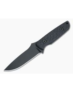 Spartan Blades Alala Black 1095 Black Micarta Silver Line Fixed Blade SBSL004BKBK - SB-SBSL004BKBK 1