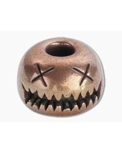 Audacious Concept Smiley Bead Medium Copper Lanyard Bead SMM-CPR-STW - AC-SMM-CPR-STW 1