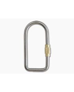 Flytanium Flat Oval Titanium Keyring - FT-FLY642 1