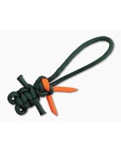 Backcountry Braids "Ninja Turtle" HG Paracord Lanyard - Michelangelo - Orange - BCB-TMNT-ORG-HG 1