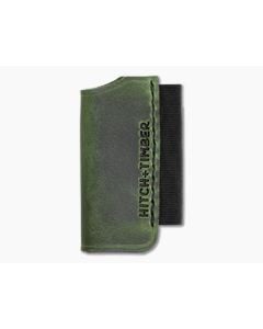 Hitch & Timber Torch Slip and Pen Holder Evergreen Leather - HT-TORCH-SLIP-EG 1