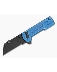 OKNIFE U1 Ultra Snowflake Blue Titanium Utility Knife - OK-U1-ULTRA-SFBL 1