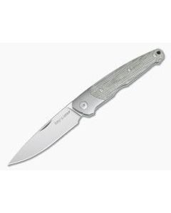 Viper Key Vox Design Slip Joint Bolstered Green Canvas Micarta M390 V5978CV - VK-V5978CV 1