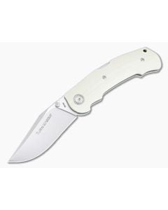 Viper Turn Ivory G10 Satin M390 Advanced Back Lock Folder V5988GI - VK-V5988GI 1