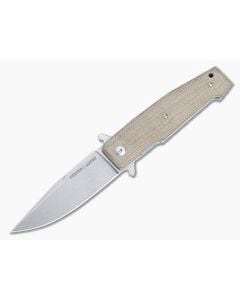 Viper Keeper2 Natural Micarta Elmax Flipper Knife V6000CN - VK-V6000CN 1