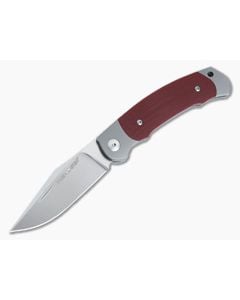 Viper Twin Satin M390 Red G10 Titanium Bolsters Slip Joint Knife V6002GR - VK-V6002GR 1