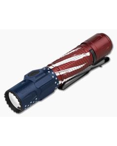 Olight Warrior Ultra Stars & Stripes Tactical Flashlight - OL-WARRIOR-ULTRA-USA 1