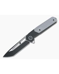 WE Knives Arsenal Ostap Hel Two-tone 20CV Gray G10 Frame Lock Flipper WE-WE20073-4 - WE-WE20073-4 1