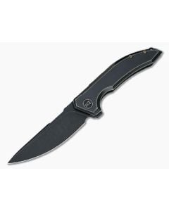 WE Knives Quixotic Black Stonewashed 20CV Antique Bronze Titanium Flipper WE21016-2 - WE-WE21016-2 1