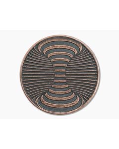 Shire Post Mint Optical Illusion Worry Coin Copper - SPM-WOR-OPT-ILL-CO 1