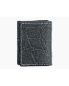 Yoder Leather Company Gray Elephant Trifold Wallet - YLC-012 1