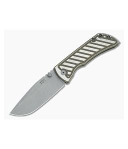 McNees Knives Mac 2 3.5" (GEN 2) Matte Bronze Fastback Drop Point - MNK-002 1