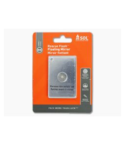 SOL Rescue Flash Floating Signal Mirror - AMK-0140-1004 1