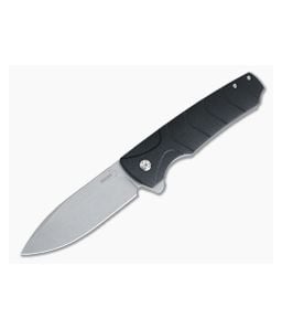 Boker Plus Ridge Frame Lock Flipper 3D Black G10 D2 Steel 01BO262 - BO-01BO262 1