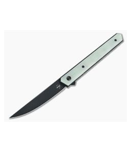 Boker Plus Kwaiken Air Black VG10 Jade G10 Liner Lock Flipper 01BO343 - BO-01BO343 1