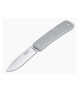 Boker Plus Tech-Tool Titan 1 Milled Titanium Slip Joint Folder 01BO807 - BO-01BO807 1