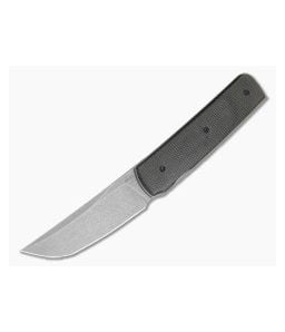 Boker Plus Mini Sanjo Green Canvas Micarta 14C28N Flipper Knife (3.07" Blade) 01BP0107 - BO-01BP0107 1