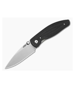 TRM Atom Jet Black 3D G10 MagnaCut Liner Lock Folding Knife (3.50" Blade) - TRM-022 1