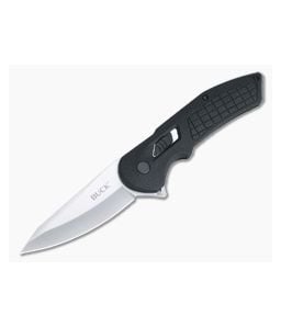 Buck 261 Hexam Reverse Tanto Black Polymer SUR Lock Flipper 0261BKS - BU-0261BKS 1